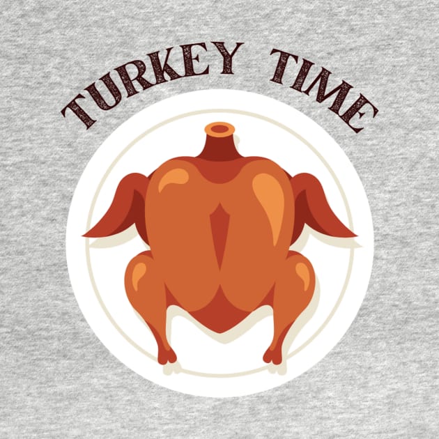 Turkey Time Fun Thanksgiving Apparel by Topher's Emporium